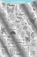 AN HADAS - FAIRY stamping plate