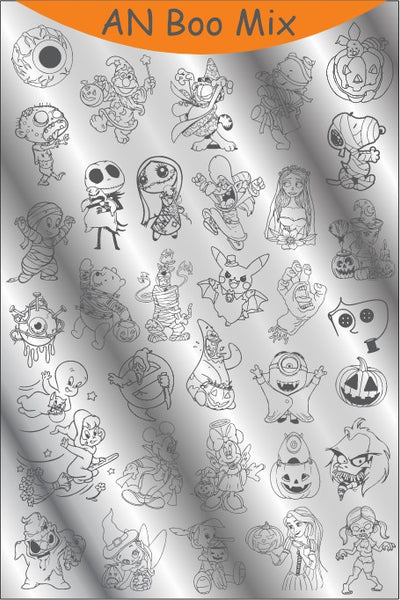 AN BOO MIX stamping plate