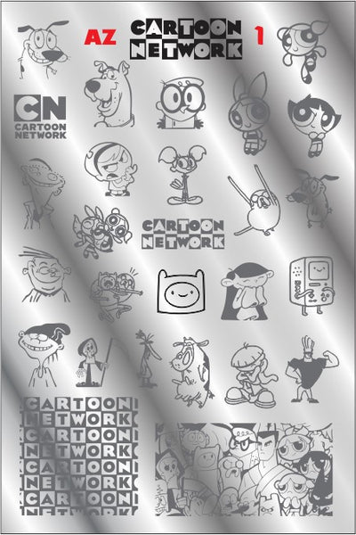 AZ CARTOON NETWORK 1 stamping plate