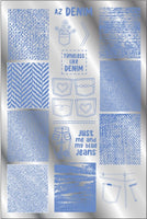 AZ DENIM stamping plate