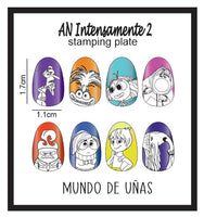 AN INTENSAMENTE 2 - INSIDE OUT stamping plate