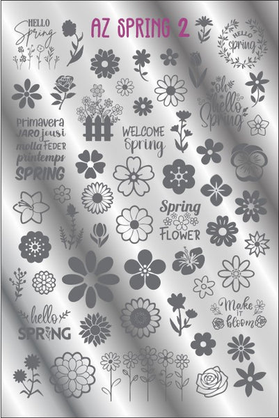 AZ SPRING 2 stamping plate