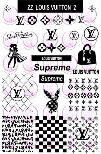 Louis Vuitton Nail Stamp Plate 