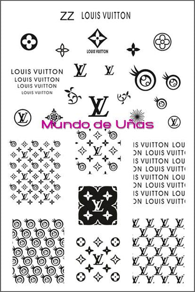 Louis Vuitton Nail Plate D
