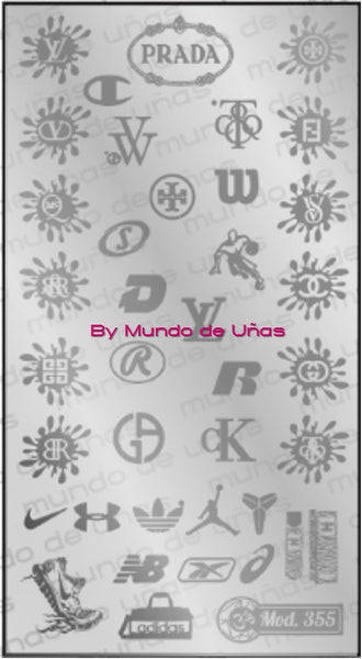 ZZ Louis Vuitton 4 Stamping plate – Mundo de Unas