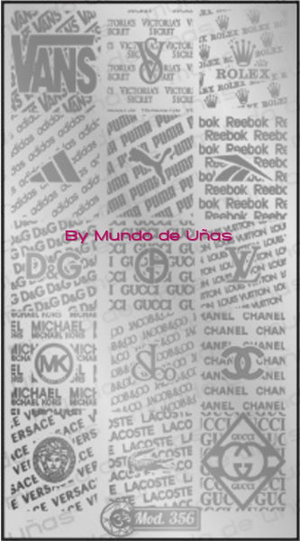 ZZ Louis Vuitton 4 Stamping plate – Mundo de Unas