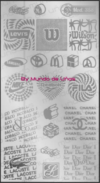ZZ Brands 5 stamping plate – Mundo de Unas