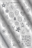 AZ NAVIDAD 7 stamping plate