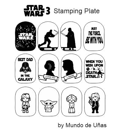 ZZ PRINCESS in DESIGN stamping plate – Mundo de Unas